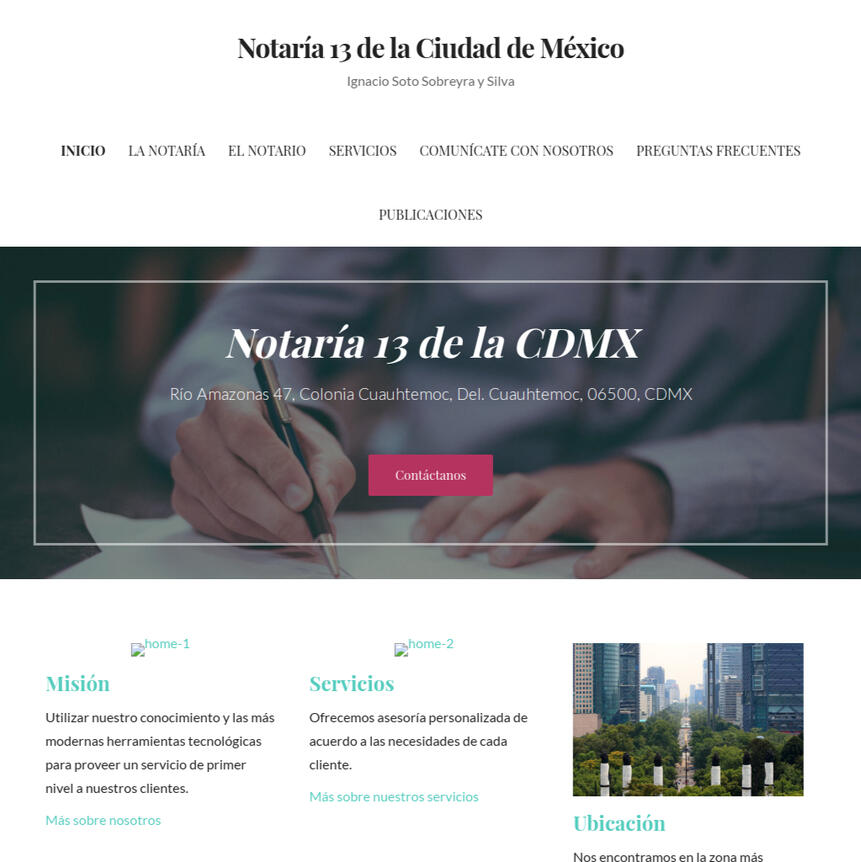 Notaría 13 CDMX